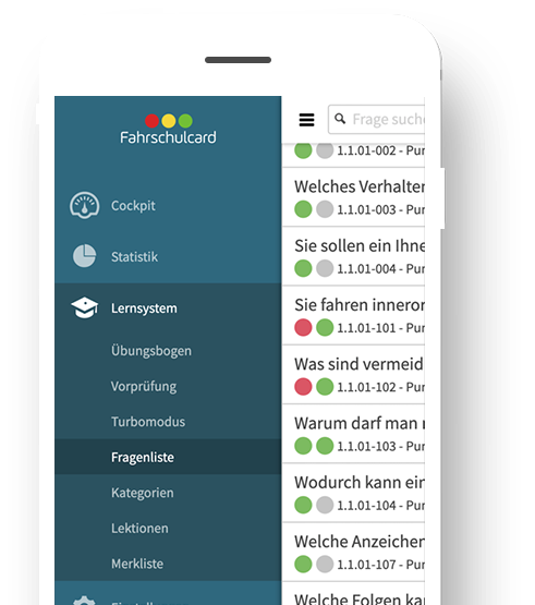 „Fahrschulcard“ – Unsere Lernsoftware „Fahrschulcard“ – Unsere Lernsoftware